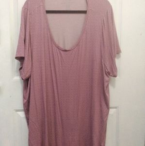White and pink tunic